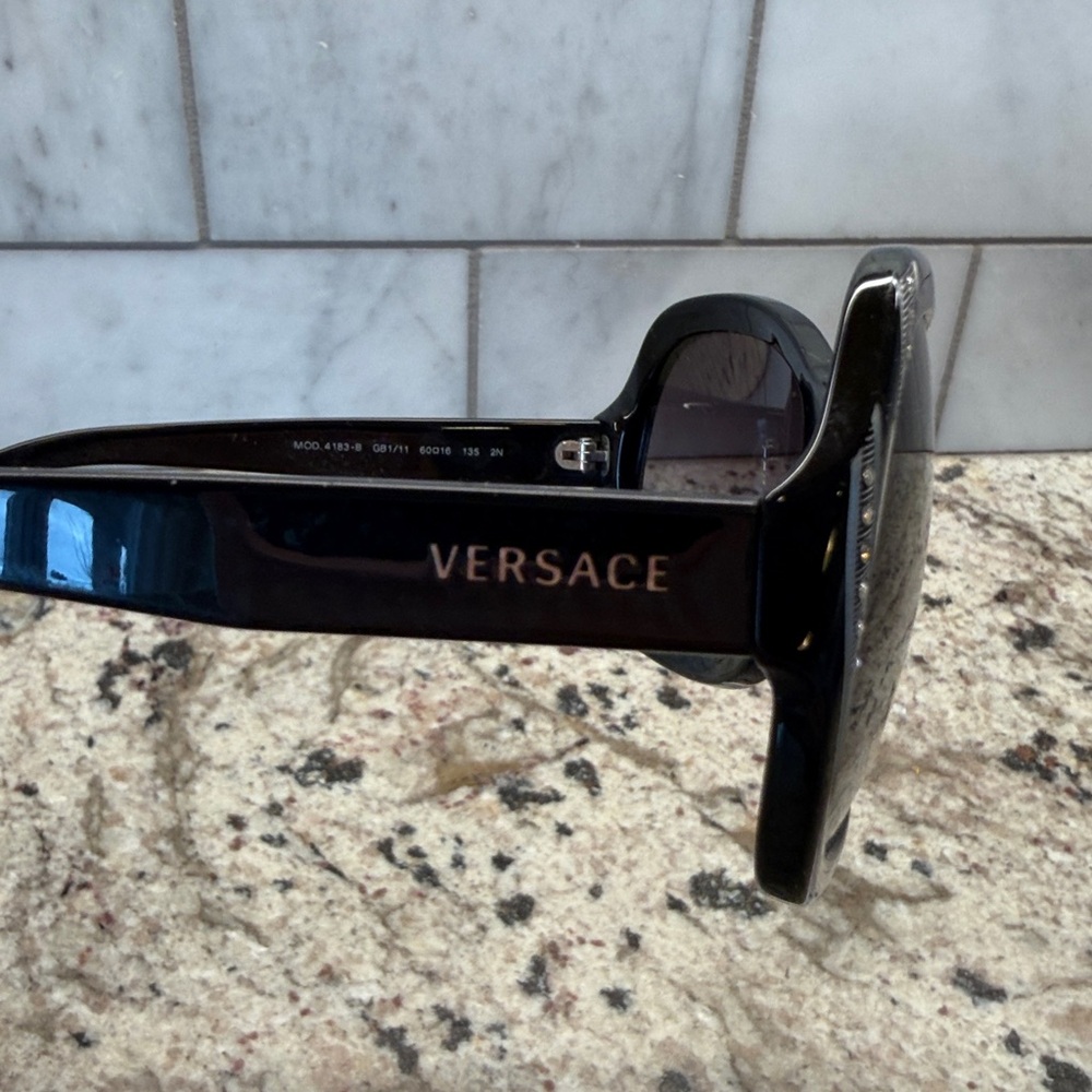 Versace Authentic Black Sunglasses - image 2